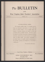 Thumbnail image for Bulletin of the West Virginia Teachers' Association - Vol. 19, No. 1