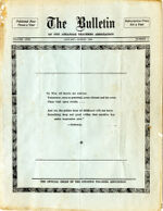 Thumbnail image for Bulletin of the Arkansas Teachers Association - Vol. 17, No. 1