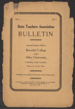 Thumbnail image for The Teachers' Bulletin - Vol. 1, No. 1