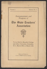 Thumbnail image for The Teachers' Bulletin - Vol. 1, No. 2