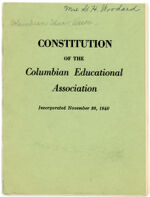 Thumbnail image for Washingon, D.C. Publications - Constitution of the Columbian Education Association