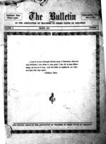 Thumbnail image for Bulletin of the Arkansas Teachers Association - Vol. 10, No. 1