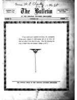 Thumbnail image for Bulletin of the Arkansas Teachers Association - Vol. 11, No. 4