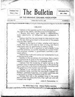 Thumbnail image for Bulletin of the Arkansas Teachers Association - Vol. 20, No. 2