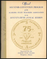 Thumbnail image for Official Convention Program of the Alabama State Teachers Association - Seventy-Fifth Annual Session