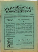 Thumbnail image for The Louisiana Colored Teachers' Journal - Vol. 15, No. 4