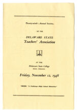 Thumbnail image for Annual Sessions of the Delaware State Teachers' Association - Twenty-Ninth