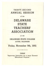 Thumbnail image for Annual Sessions of the Delaware State Teachers' Association - Thirty-Second