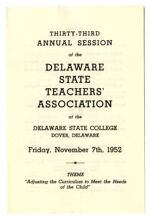 Thumbnail image for Annual Sessions of the Delaware State Teachers' Association - Thirty-Third