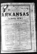 Thumbnail image for Arkansas School News - Vol. 1, No. 4 and No. 5