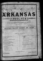 Thumbnail image for Arkansas School News - Vol. 1, No. 6