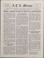 Thumbnail image for ATA Memos - Vol. 1, No. 3